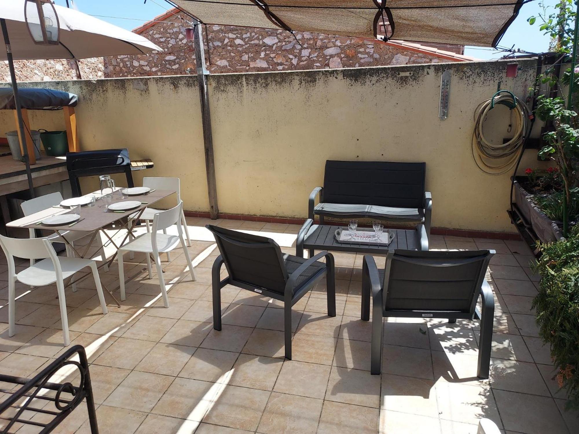 Appartement F2 tout équipé avec terrasse - 66 Salses le Chateau Exterior foto